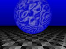 PERLIN RAYTRACED SPHERE